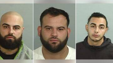 Arrest warrants have been issued for three men allegedly involved in the deaths of a father and son. (Supplied by Nsw Police/AAP PHOTOS)
